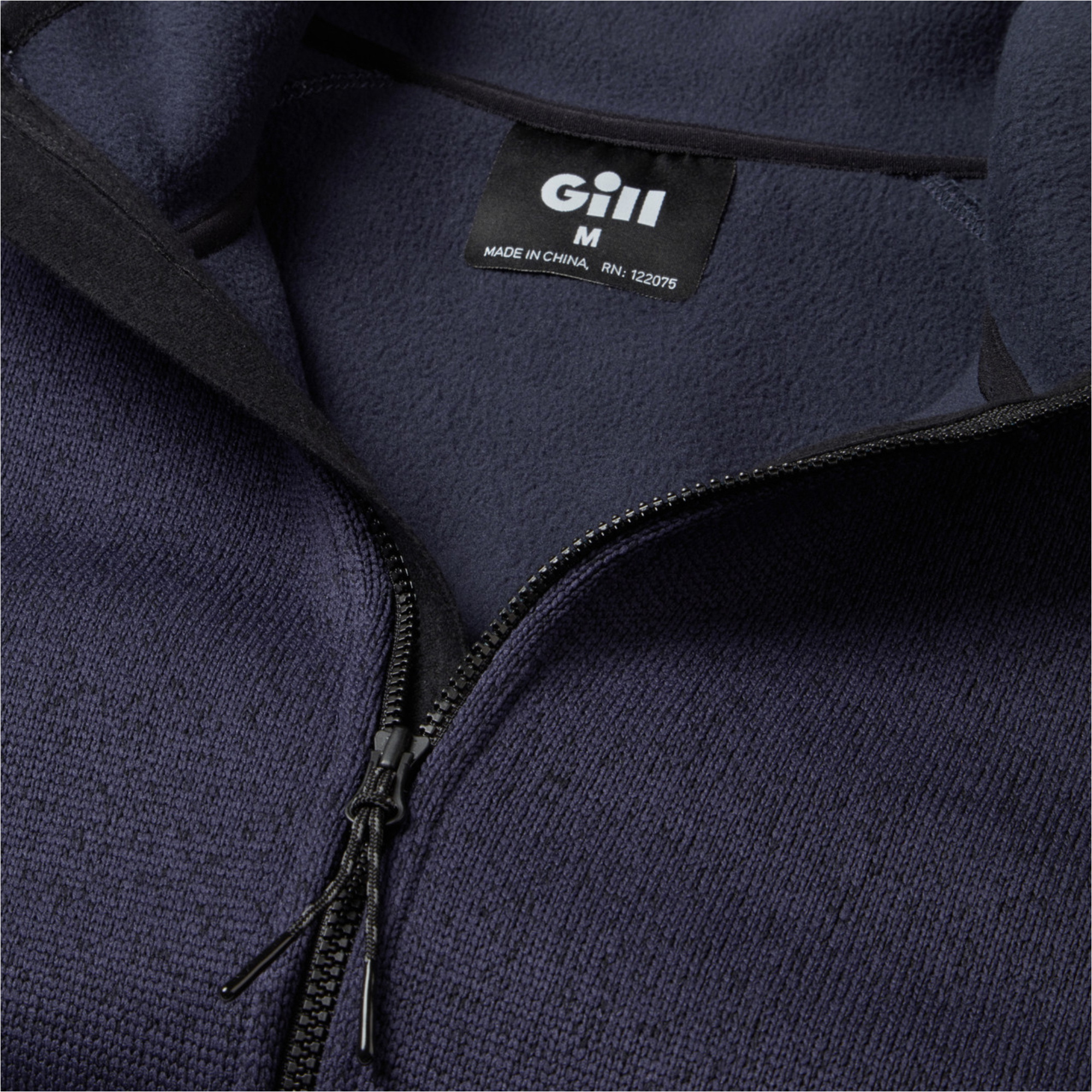 2026 Gill Männer Strick Fleece Jacke 1499 - Navy